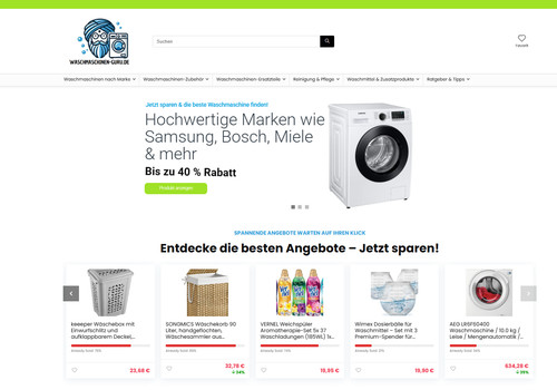 Affiliate webprojekt mit - 💻,