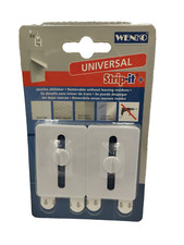 Wenko  Selbstklebende Nägel-Strip-it+ - weiß 2er Set-Innen - Neu OVP  2.Wahl #