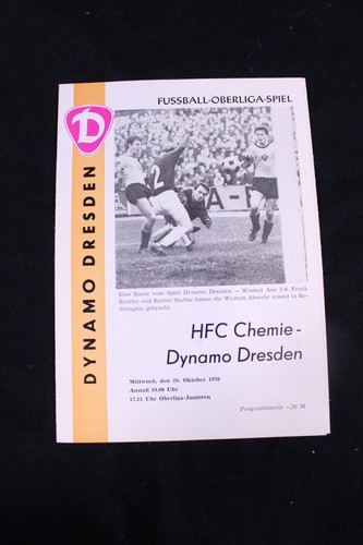 Programmheft ddr oberliga - programmheft,