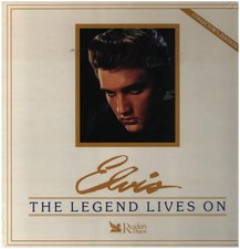 Elvis Presley The Legend Lives On NEAR MINT Readers Digest Vinyl LP-Box