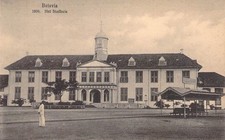 Batavia- Het Stadhuis - Niederl. Indien blanc