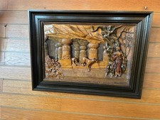 Antikes Hirschgeweih auf