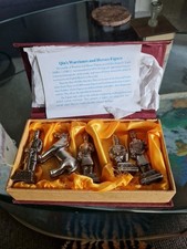 Terrakotta Armee Tonkrieger aus der Ming  Dynastie 5 Stück China Krieger