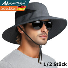 Sonnenhut Anglerhut Fischerhut Trekking Camping Reisen Outdoor UV Schutz Herren
