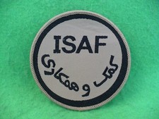 Abzeichen ISAF Patch Khaki