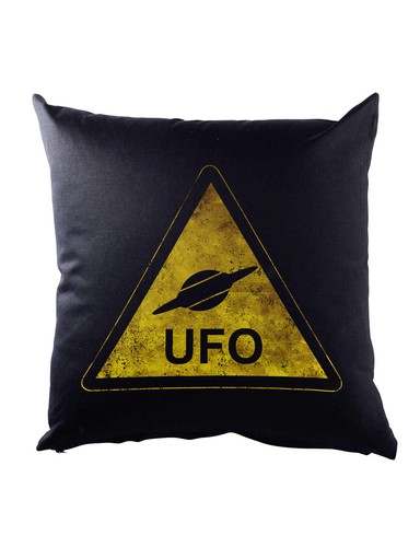 Ufo sign dekokissen alien - ufo,