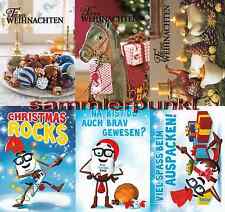 Komplettsatz WEIHNACHTSKARTEN