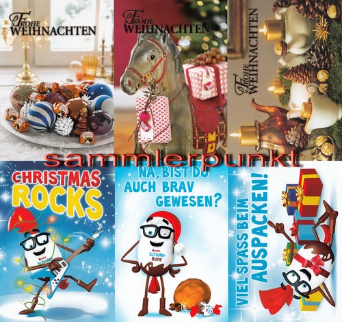 Komplettsatz weihnachtskarten - komplettsatz,