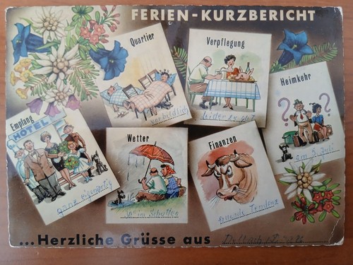 Postkarte 3233 gelaufen