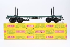 LGB G 4066 Langholzwagen grün