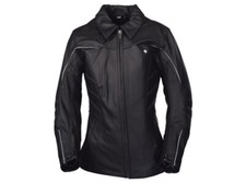 iXS Lederjacke Damen Naomy | Schwarz | Motorradjacke aus Rindsleder