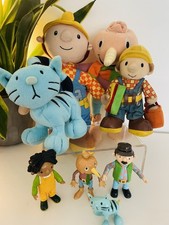 Bob der Baumeister Plüsch Konvolut Figur Spud Pilchard sprechender Bob 1998