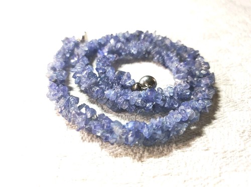 Tansanit collier kette 925 - collier,