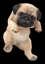 Mops Welpen Figur als