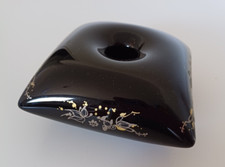 Rosenthal  Kerzenständer Kissenleuchter Porcelaine Noire 