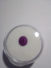 1 echter natürlicher Rubin oval facet ca 7,6x6,8 mm ca1,89 ct Burma transnsl.