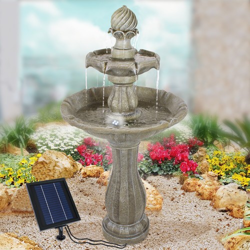 Solar gartenbrunnen - solar,