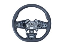 Steering wheel cover with