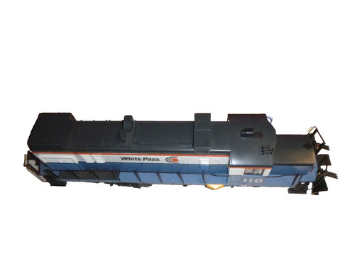 Lgb 2055 diesellok - 2055, white