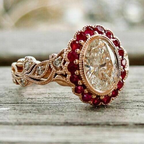 Karat ovalschliff echter - ovalschliff,