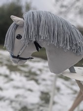 Handmade Hobby Horse Grau