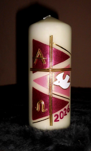 Wunderschöne osterkerze 2026 - wunderschöne,