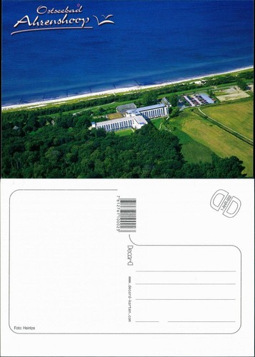 Ansichtskarte ahrenshoop - ansichtskarte,