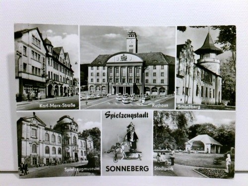 Mehrbild spielzeugstadt - mehrbild-ak,