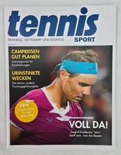 Tennis Sport Magazin Heft 1 2022 - Training Wettkampf Business Zeitschrift Nadal