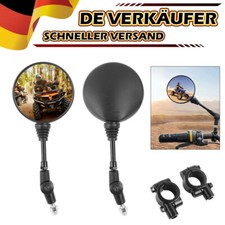 Paar Motorrad Spiegel Rückspiegel Klappbarer 360° Gewinde Motorradspiegel M10 DE