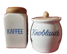 2 alte Keramik Aufbewahrung-