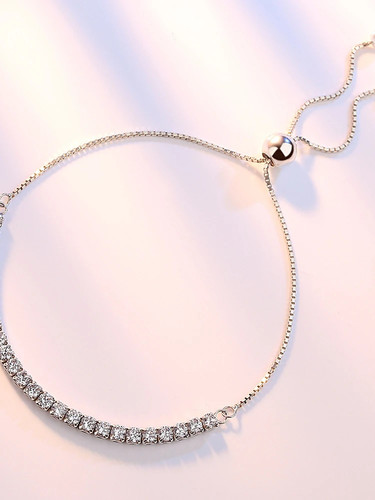 Sterlingsilber armband zirkon - sterlingsilber,