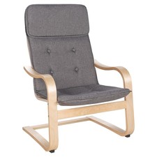 Schwingsessel - hellgrau -