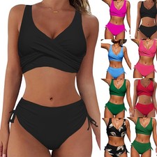Damen Push-Up-Bikini-Set High