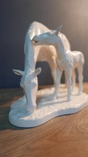 GOEBEL W.Germany, Porzellan Pferd Stute mit Fohlen G.Bochmann 1974, Nr. 3230318