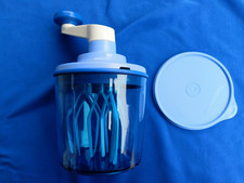 TUPPERWARE Chef Speedy-Chef Sahne Eiweiß schlagen blau -tolle Farbe!  - TOP