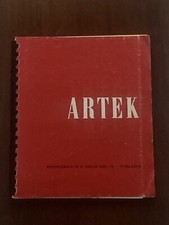 Artek Katalog 1966  Alvar