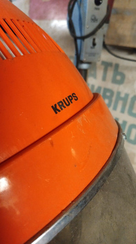 Krups haartrockner orange auf - krups,