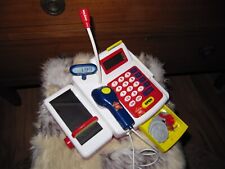 Kinder Registrierkasse + Scanner,Geld,Bankkarte,Mikrofon  v.Junior Home