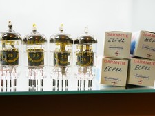 4x ECF82 / 6U8 TESLA Czechoslovakia HiFi Amp Röhre Tube NEW