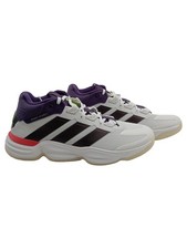 Adidas Court Stabil Herren Sportschuhe Turnschuhe Schnürung Weiß Gr. 45