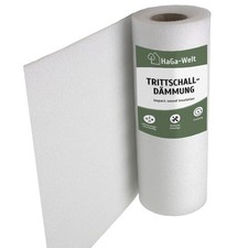 Trittschalldämmung 1,25m Breite ver. Stärken für Laminat Vinyl und Holzböden