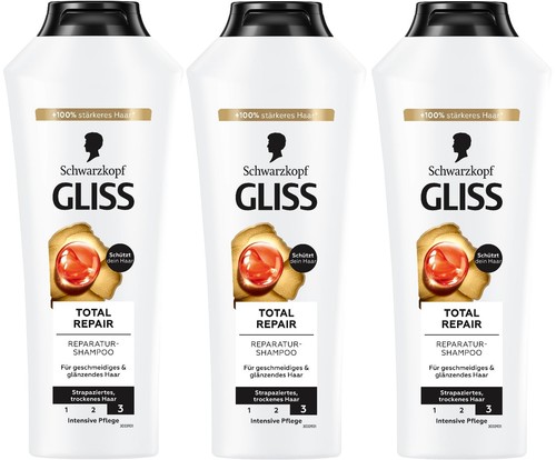 Gliss kur shampoo total repair - gliss,