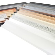 PVC Wandabschlussleiste 23x23mm Winkelleiste 1,5m Küche Arbeitsplatte