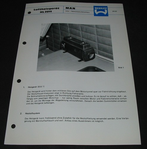 Technische info webasto - info,