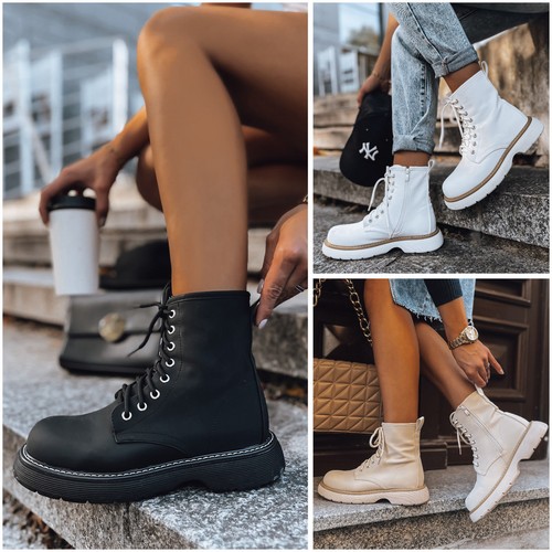 Damen stiefeletten kunstleder - damen,