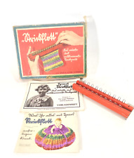 Kinder Strickflott 1930 Spear & Söhne Strickliesl Strickgerät OVP Sütterlin DRGM