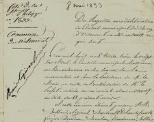 1833 oisemont bürgermeister - 1833,