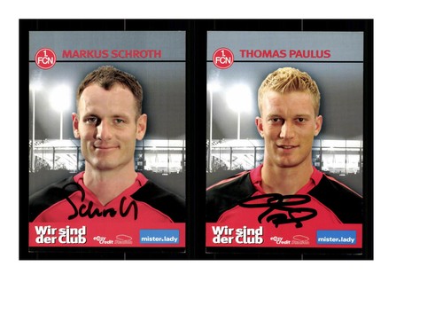 Autogrammkartensatz fc - autogrammkartensatz, 1.fc
