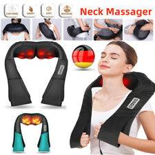 Shiatsu Massagegerät Nackenmassagegerät Schulter Rücken mit Infrarot Taille DHL